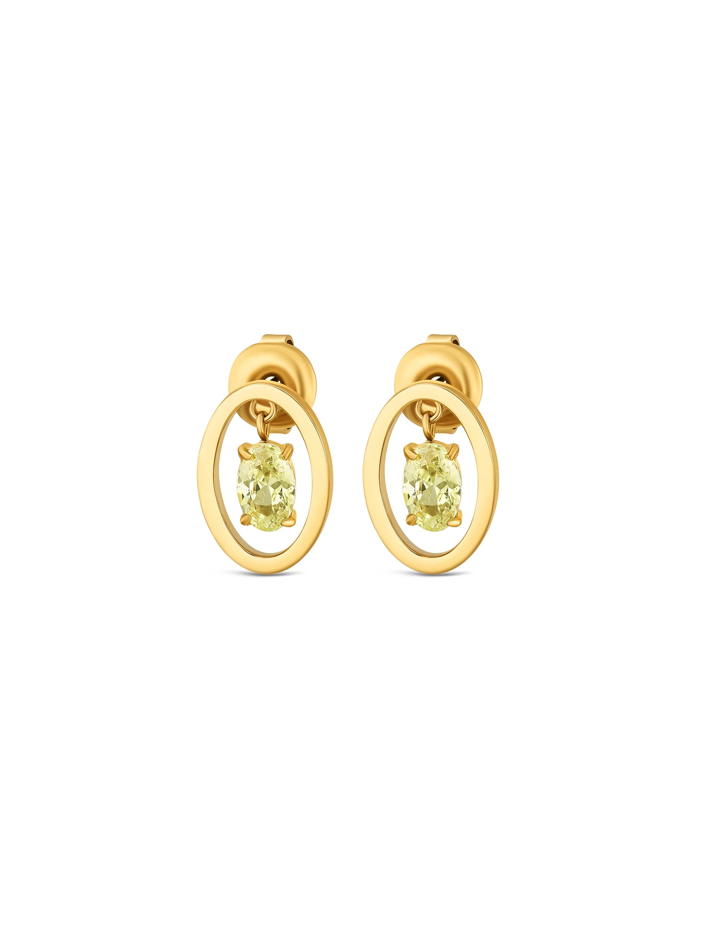Ensemble Collier & Boucles d'oreilles One Pierre de Naissance Août
