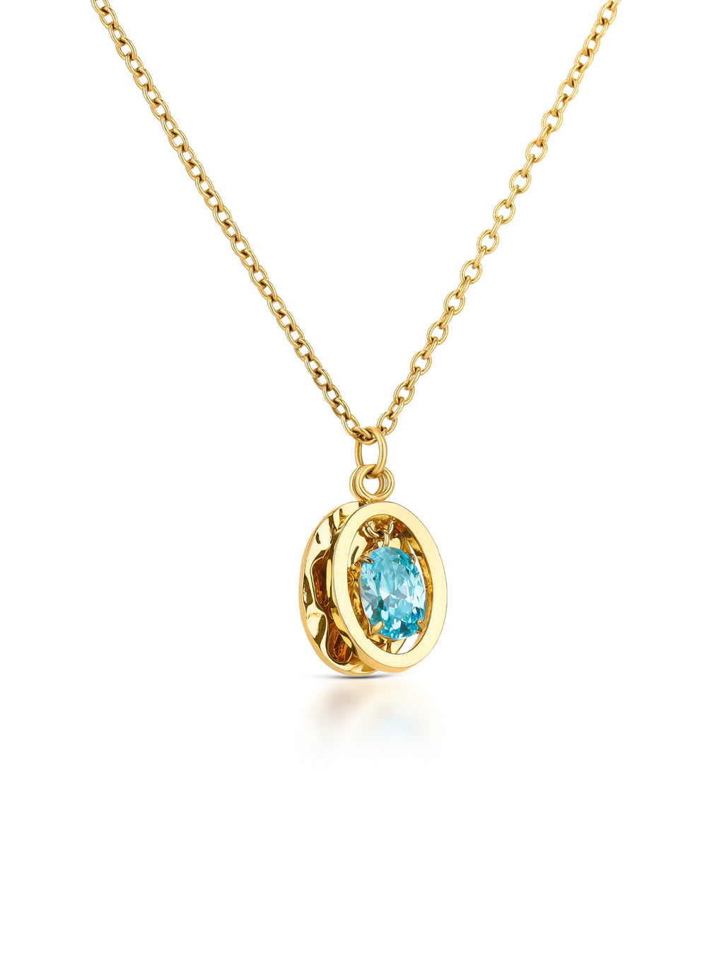 Set Collar y Pendientes One Birthstone Diciembre