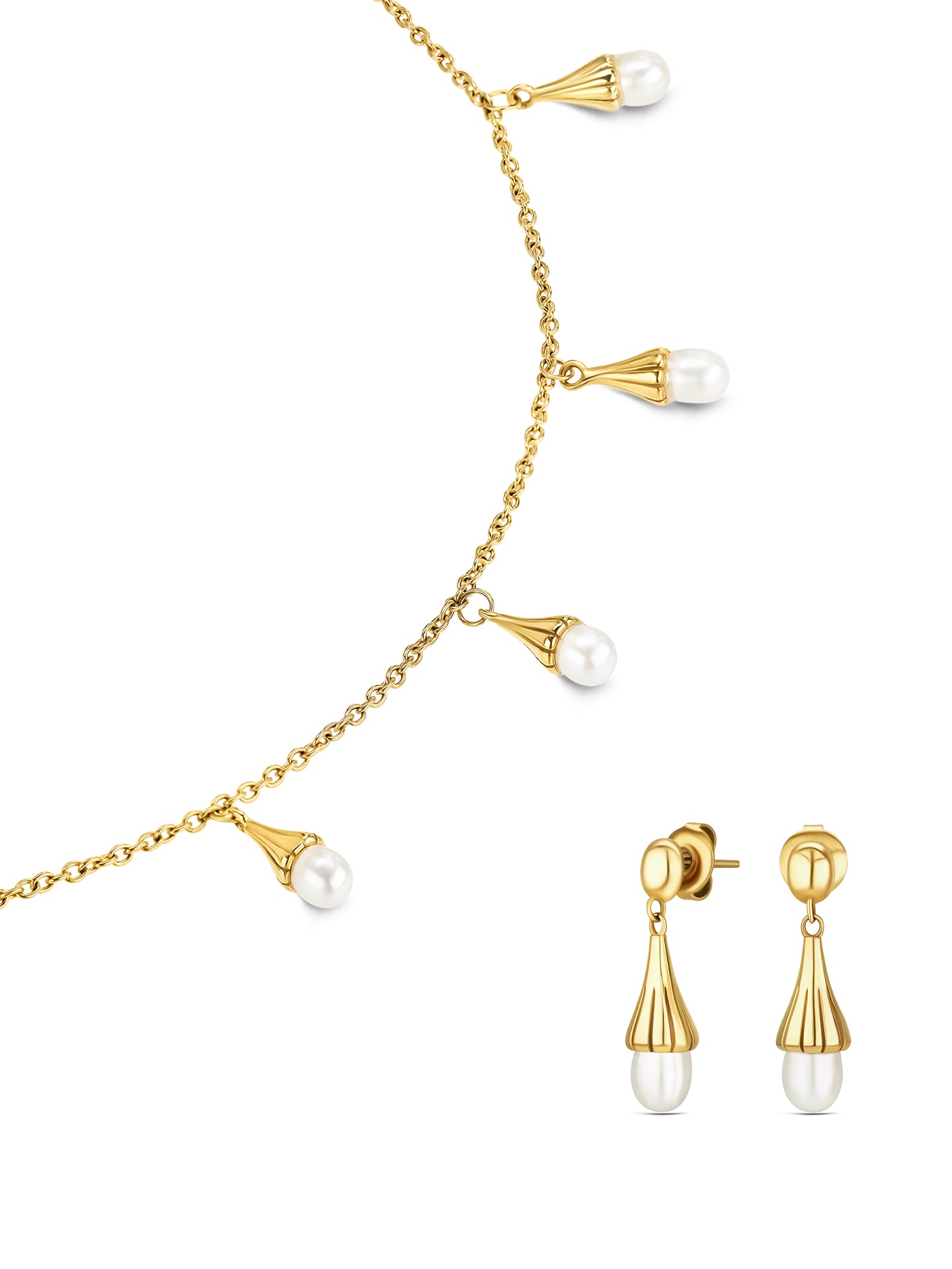 Set Colar & Brincos One Sea Pearl
