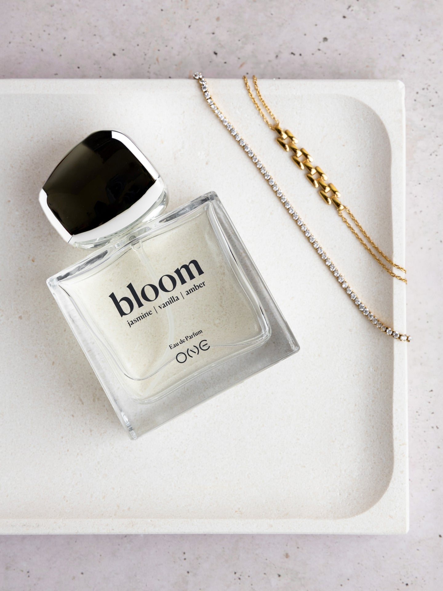 Set Perfume & Pulseiras One Bloom - OJSETP01