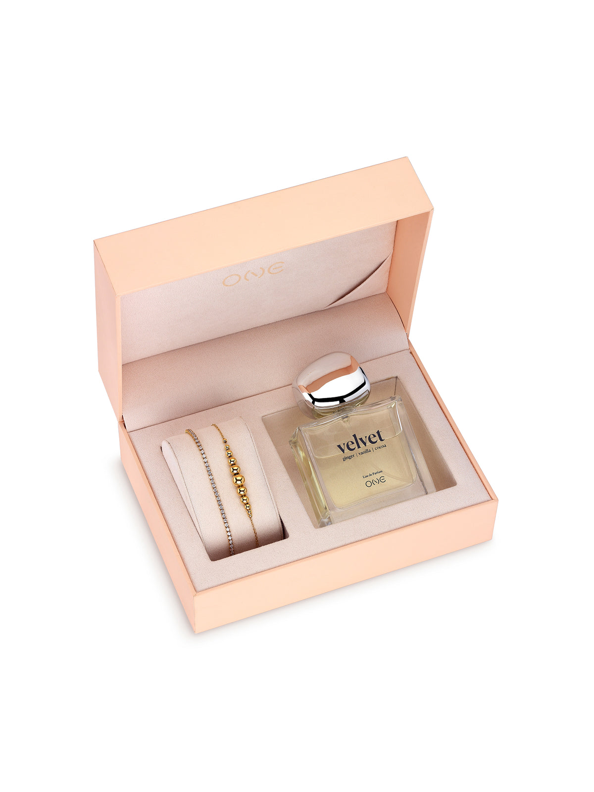 Set Perfume & Pulseiras One Velvet - OJSETP02