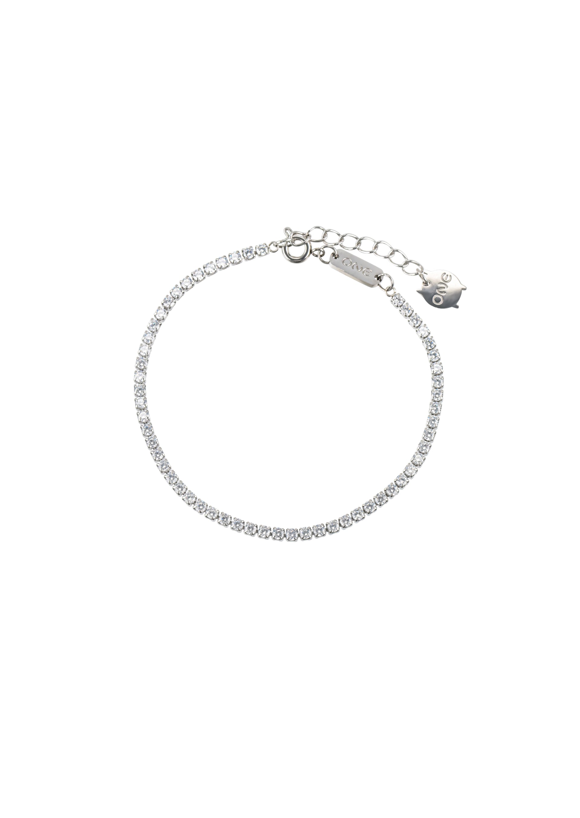 Pulseira One Silver Frost Refined - OJSFB01S