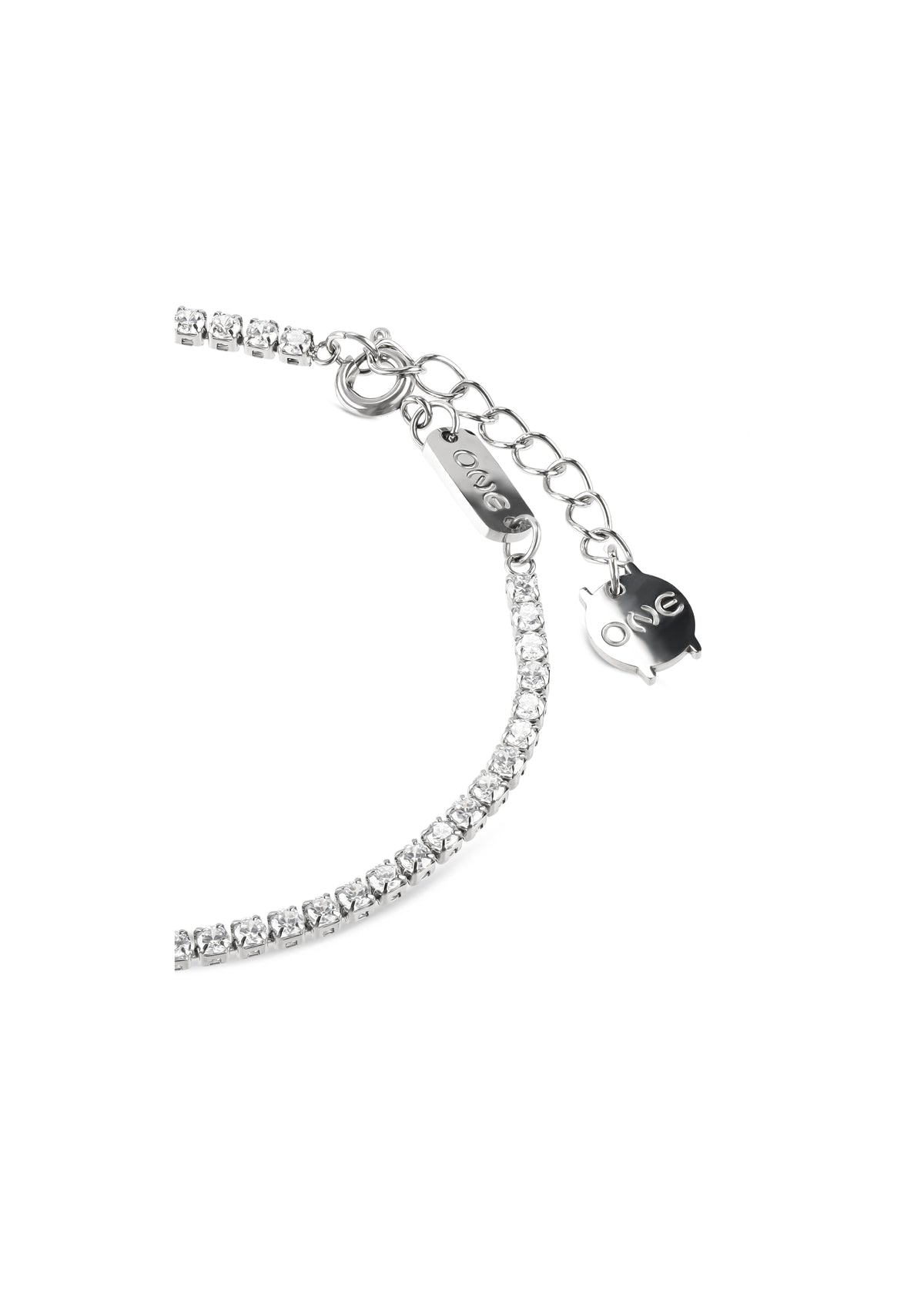 Pulseira One Silver Frost Refined - OJSFB01S