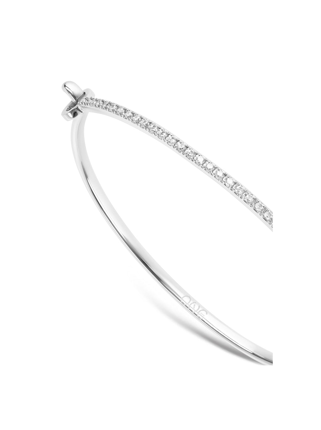 Escrava One Silver Frost Crystal - OJSFB02S