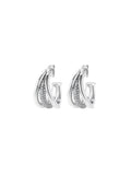 Brincos One Silver Frost Crystal - OJSFE02S