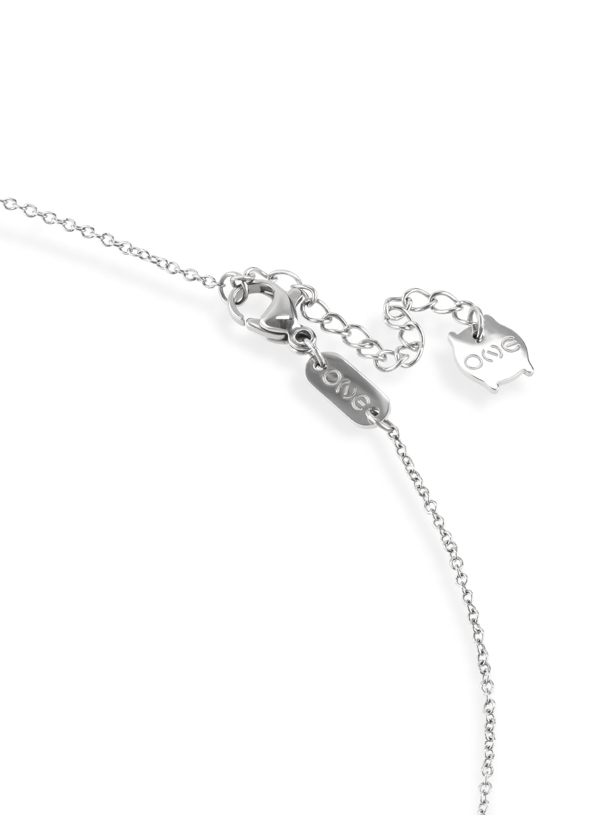 Colar One Silver Frost Crystal - OJSFN01S