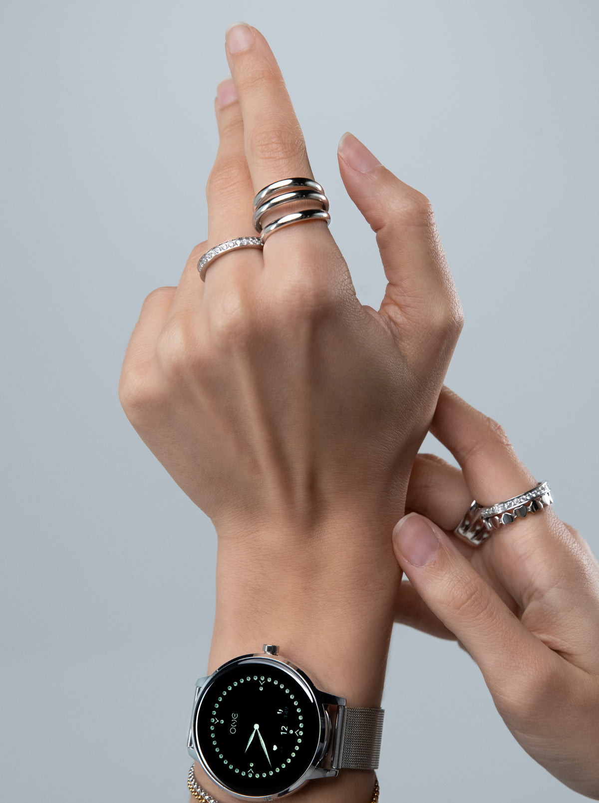 Anel One Silver Frost - OJSFR01S