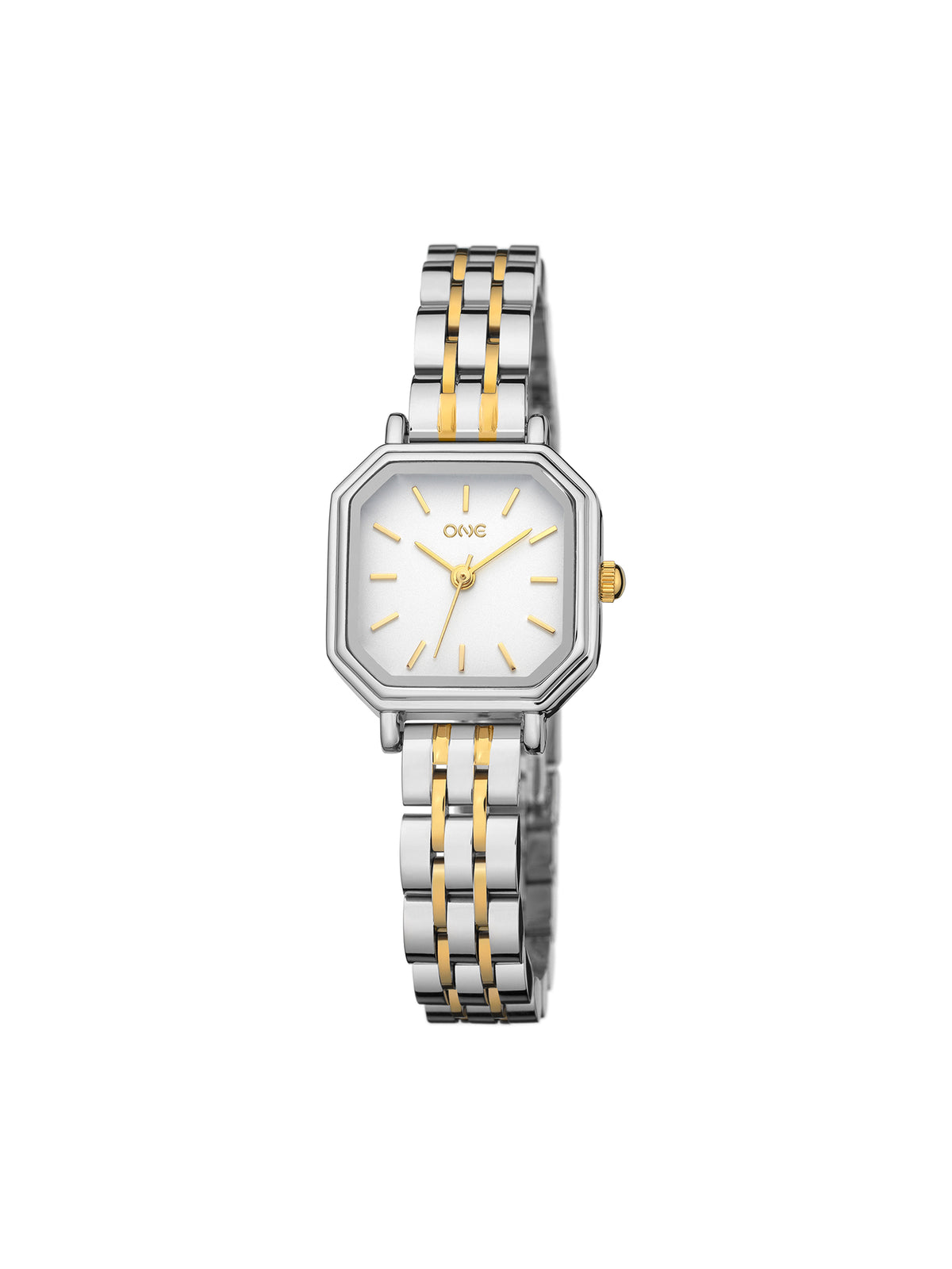 Relógio One Senhora Flow Silver & Gold Linls - OL9715BG62U