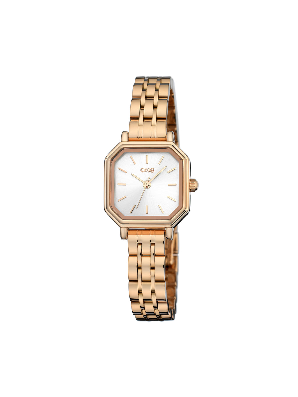 Reloj One Flow Rosegold Links