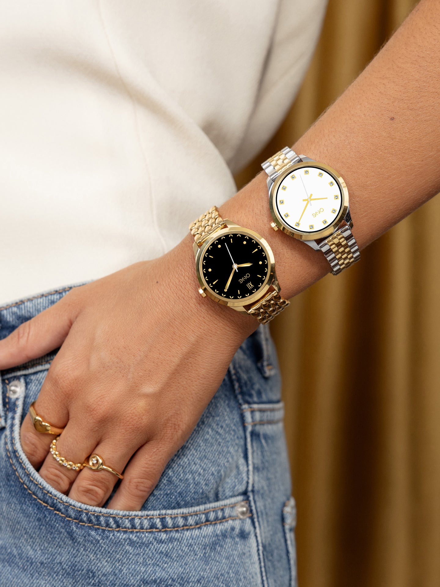 Smartwatch One Mini Gold Links - OSW0025GL52D