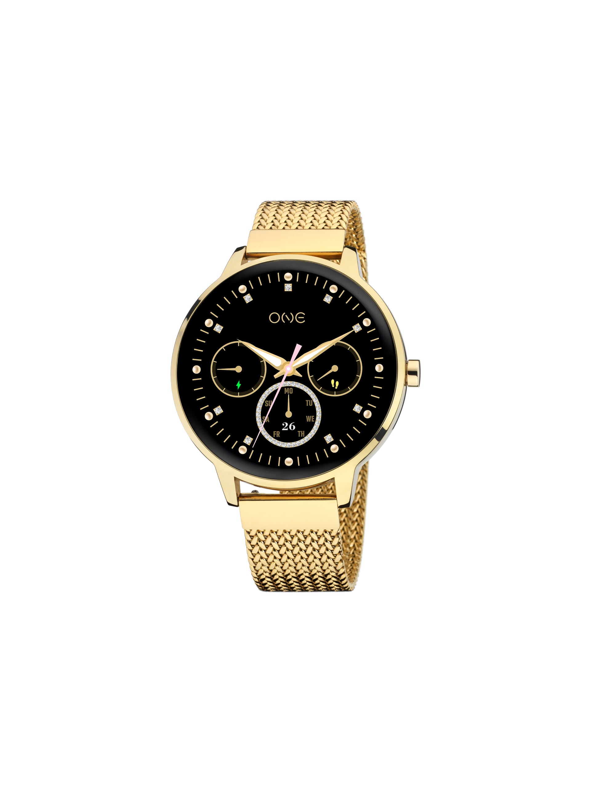 Smartwatch One QueenCall Gold - OSW0027GM32D