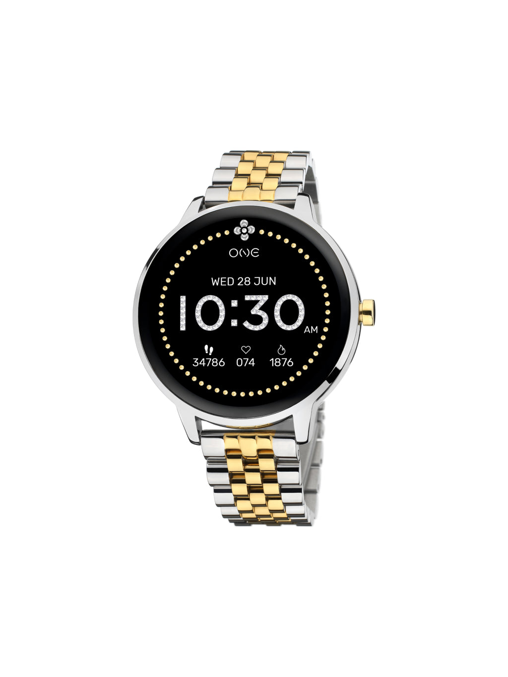 Smartwatch One Queencall Bicolor - OSW0027SL32D