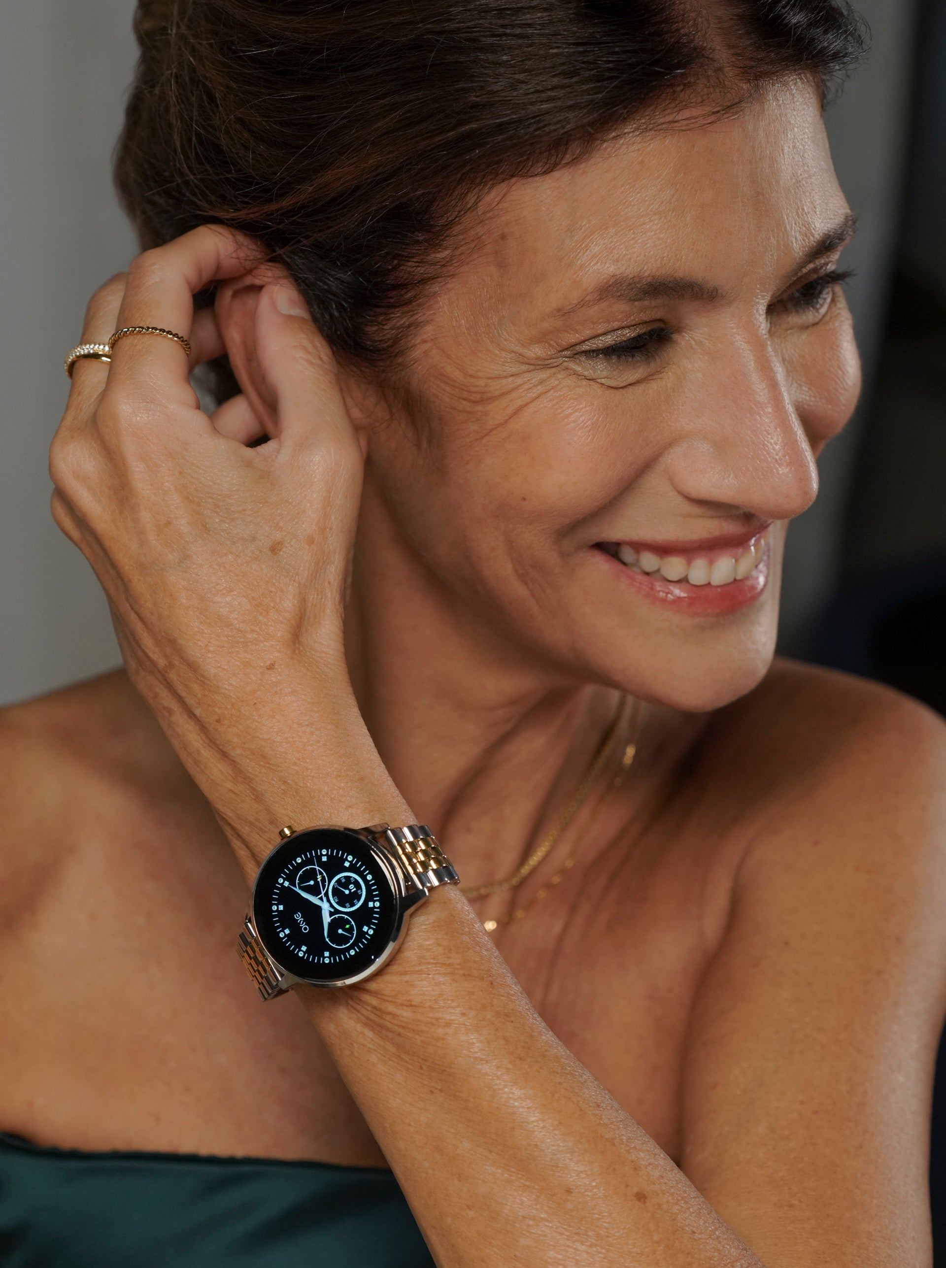 Smartwatch One Queencall Bicolor - OSW0027SL32D
