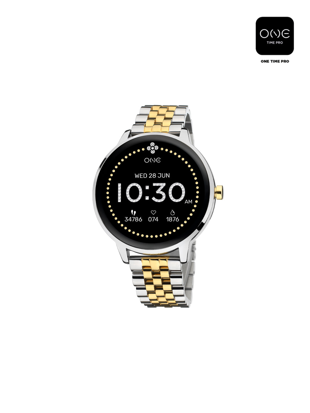 Smartwatch One Queencall Bicolor - OSW0027SL32D