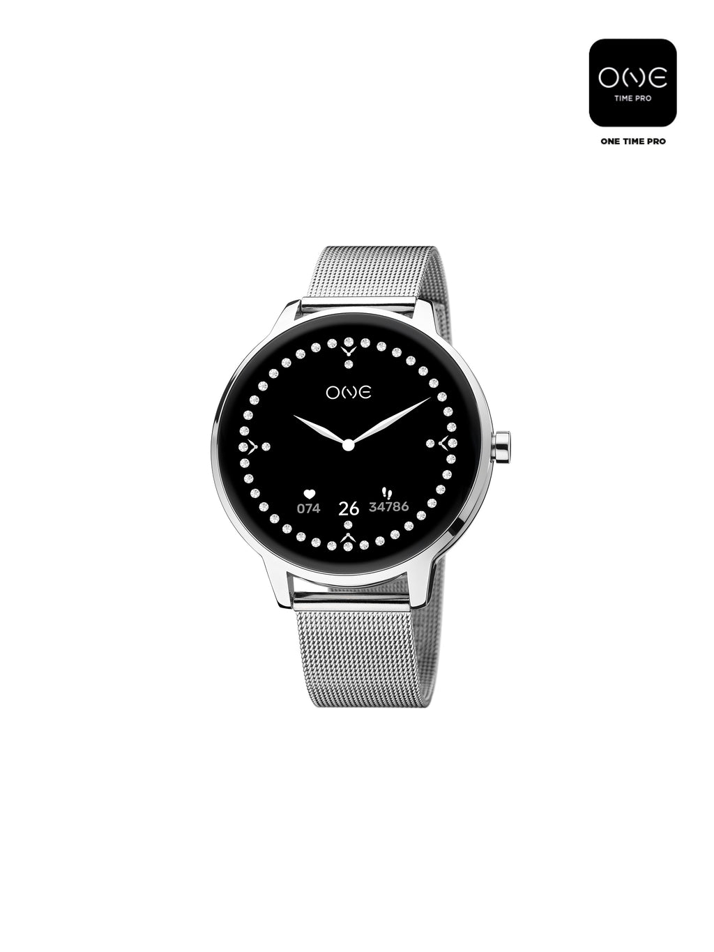 Smartwatch One Queencall Silver - OSW0027SM32D
