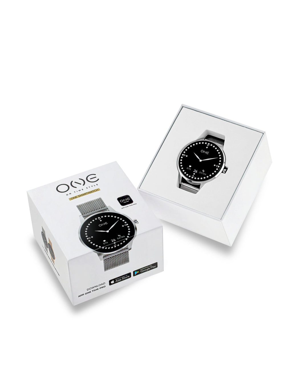 Smartwatch One Queencall Silver - OSW0027SM32D