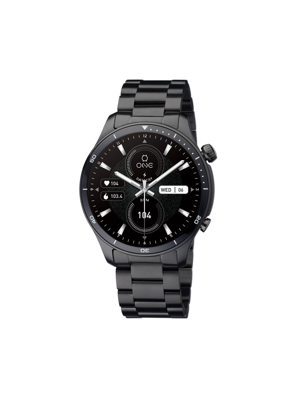 Smartwatch One Men AlphaCall Black - OSW0100BL41J