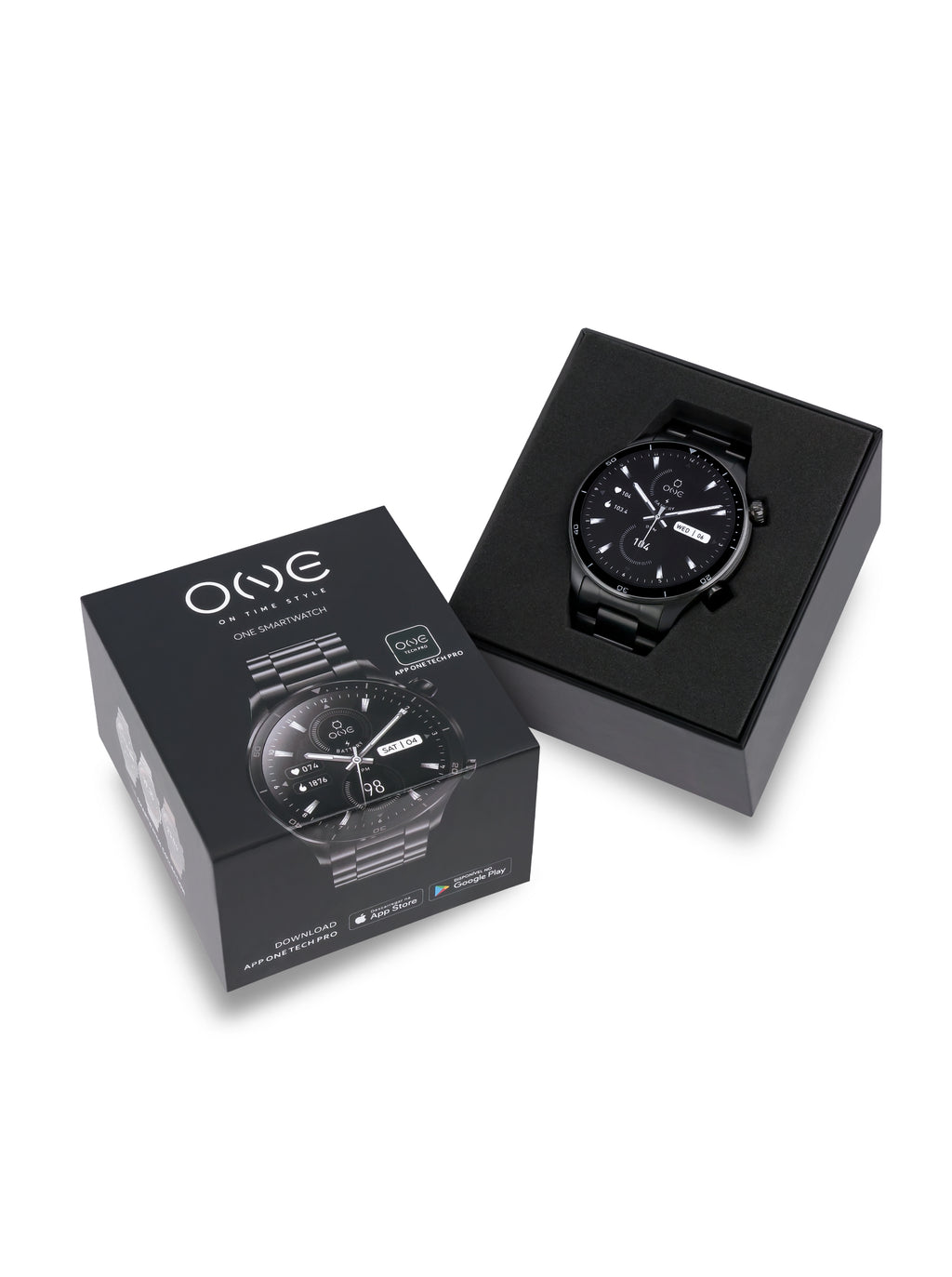 Smartwatch One Men AlphaCall Black - OSW0100BL41J