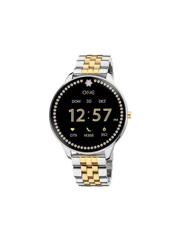 Smartwatch One Slim Bicolor Links - OSW4191BL61L