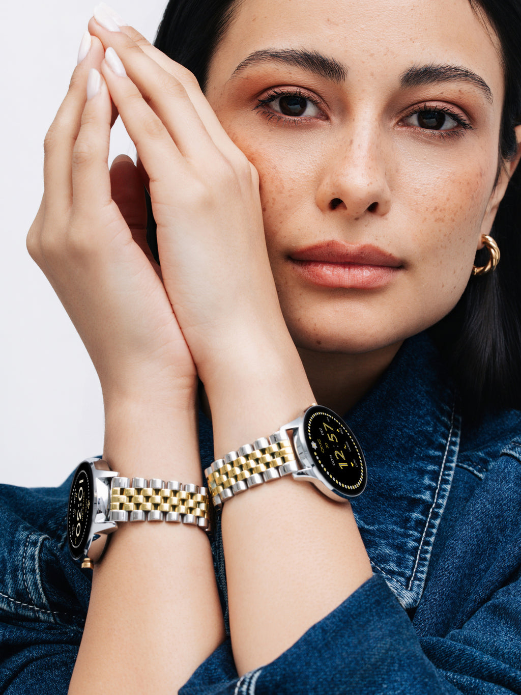 Smartwatch One Slim Bicolor Links - OSW4191BL61L