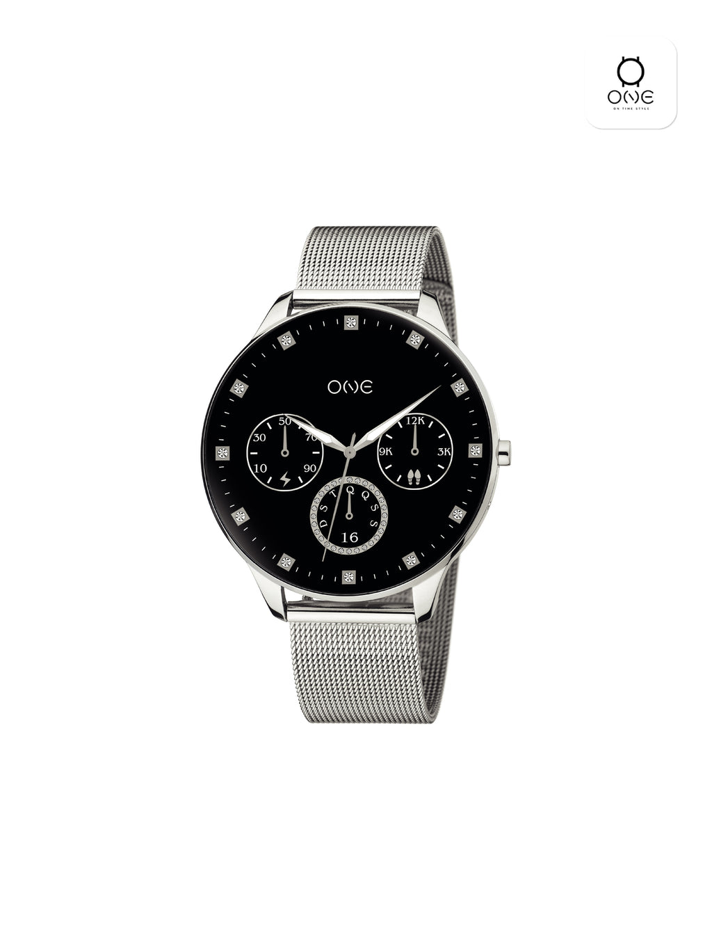 Smartwatch One Slim Silver Mesh - OSW4191SM61L