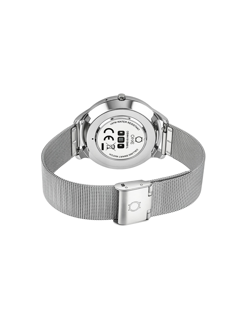 Montre connectée One Slim Argent Maille