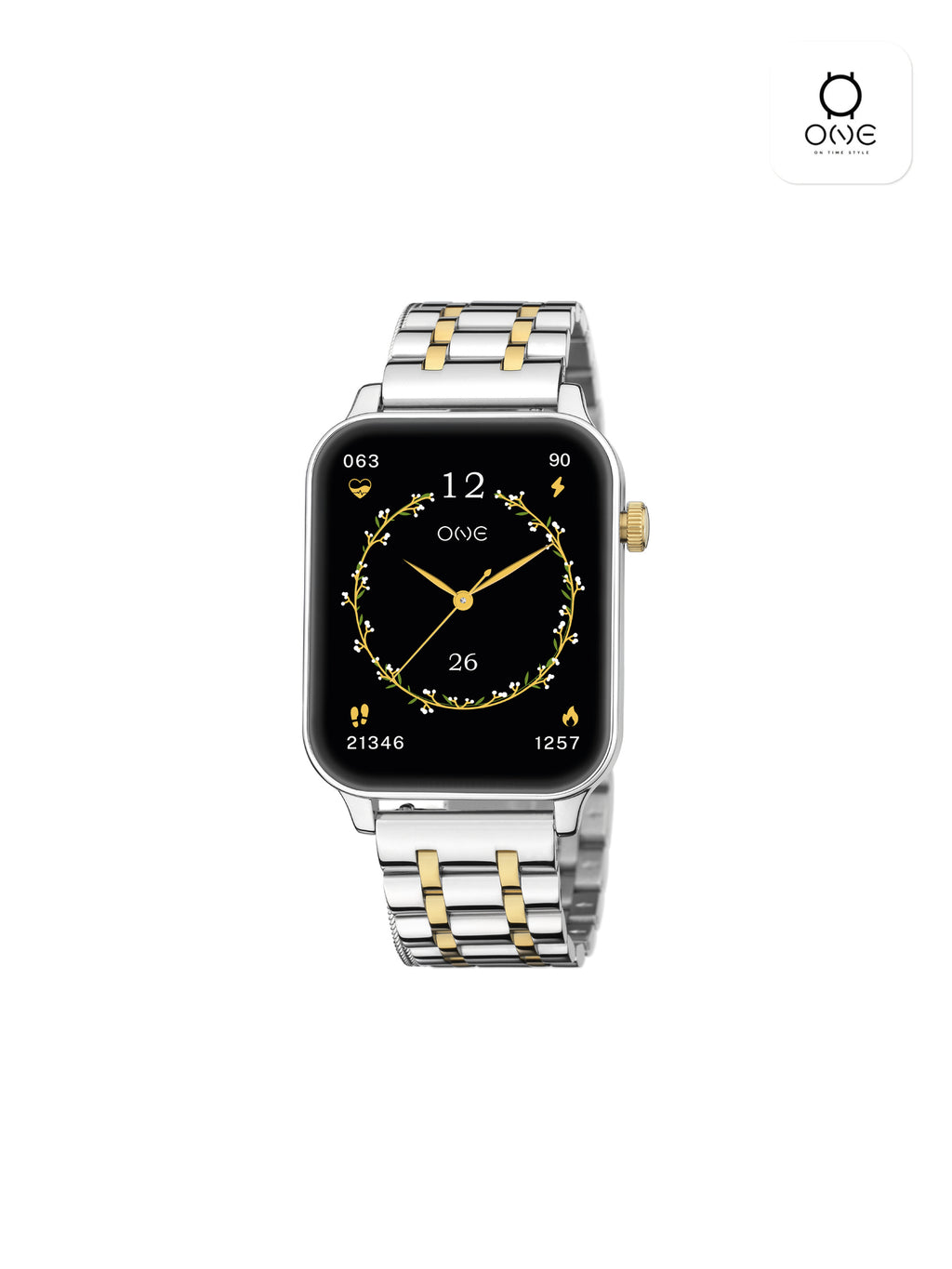 Smartwatch One Frame Bicolor Links - OSW4197BL61L