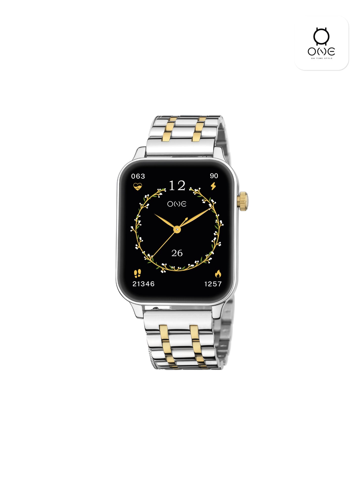 Smartwatch One Frame Bicolor Links - OSW4197BL61L
