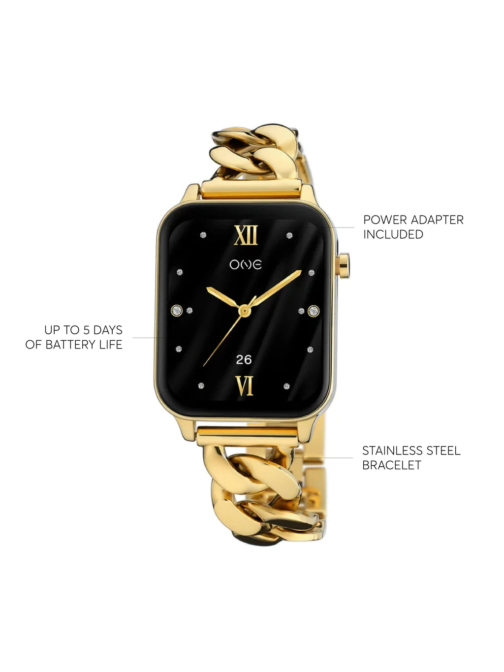 ONE Frame Gold Links Smartwatch
