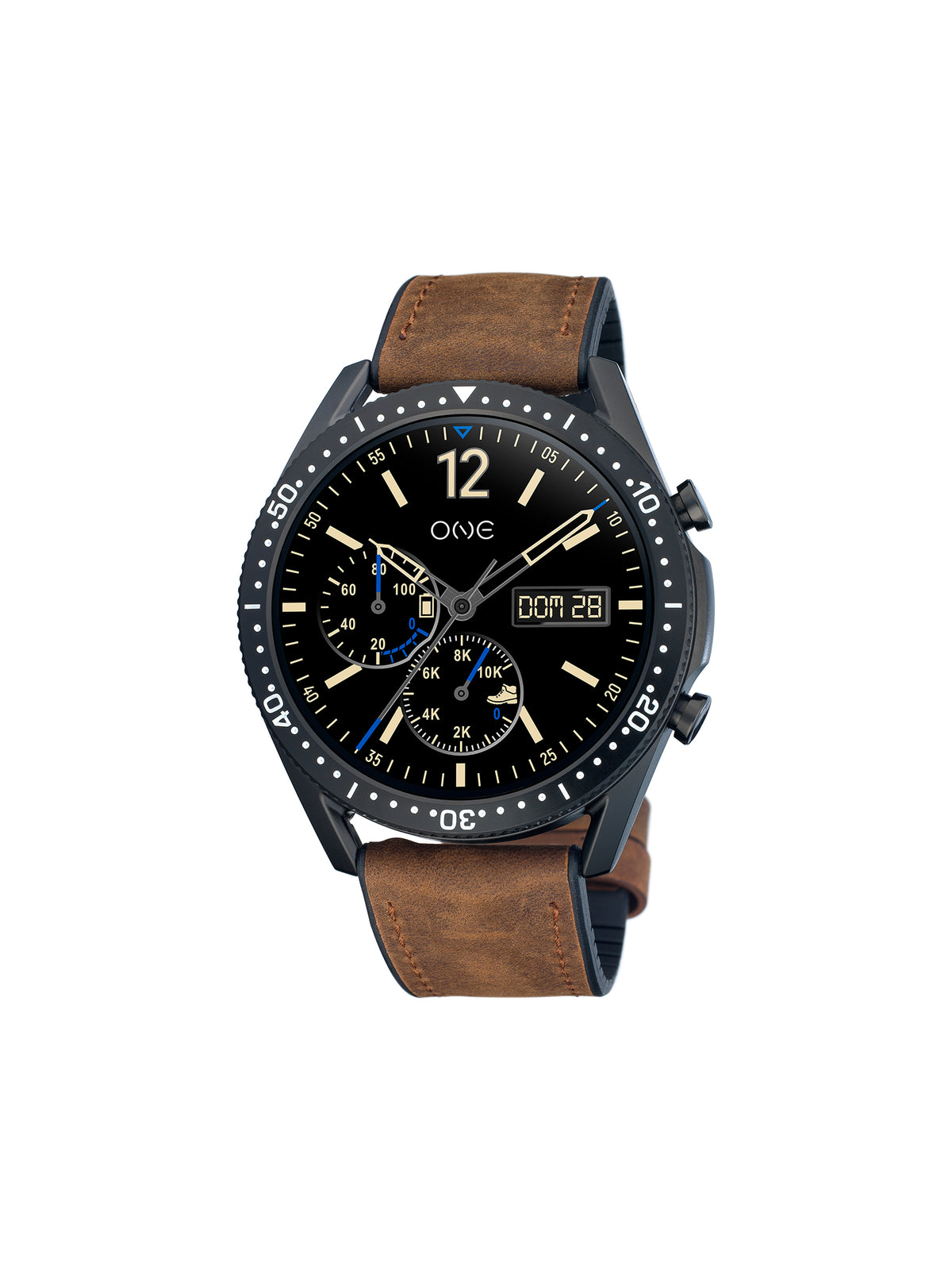 Smartwatch One Men Core Brown Leather - OSW4361BP62L