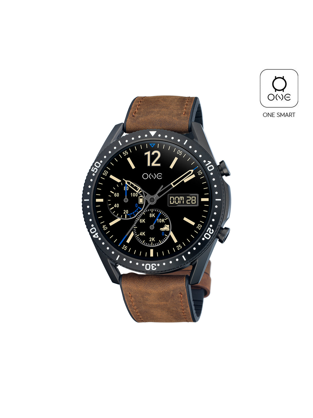 Smartwatch One Men Core marrón