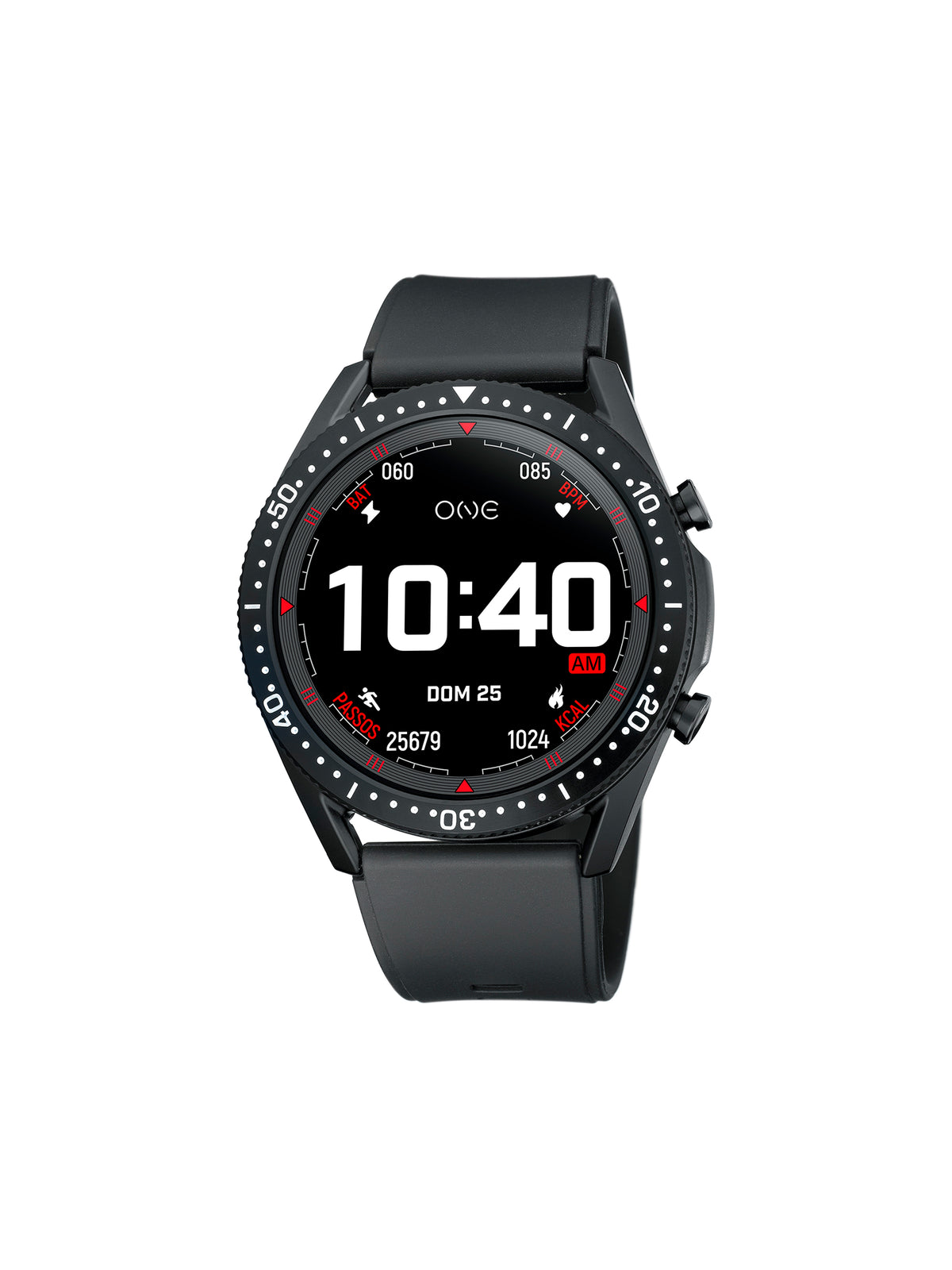 Smartwatch One Men Core Preto