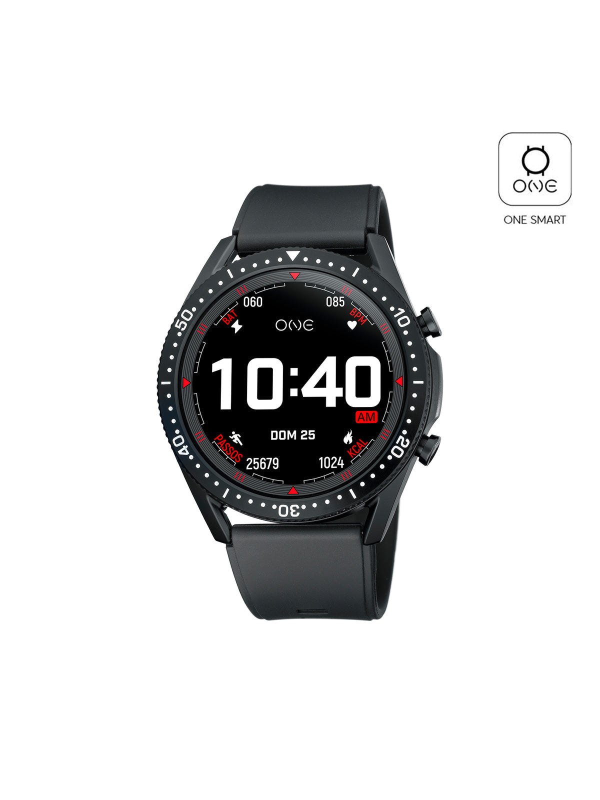 Smartwatch One Men Core Noir