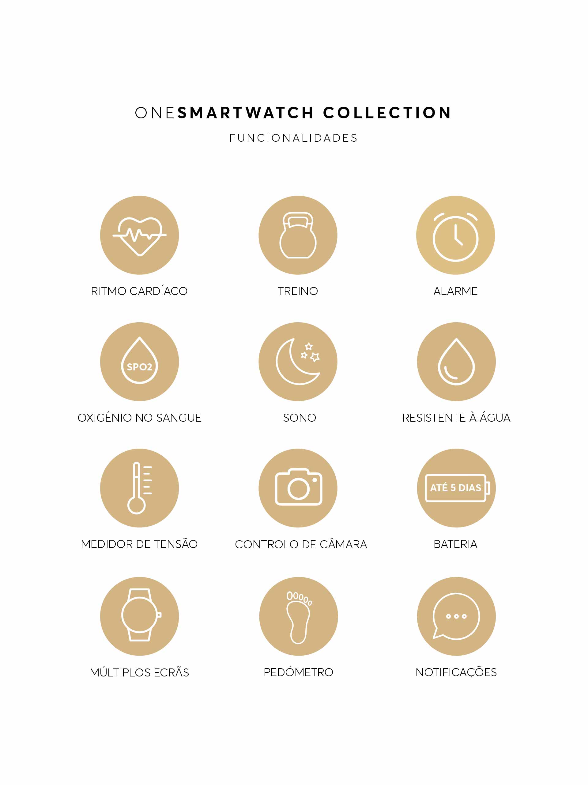 Smartwatch One StarLight - OSW9377SM22L