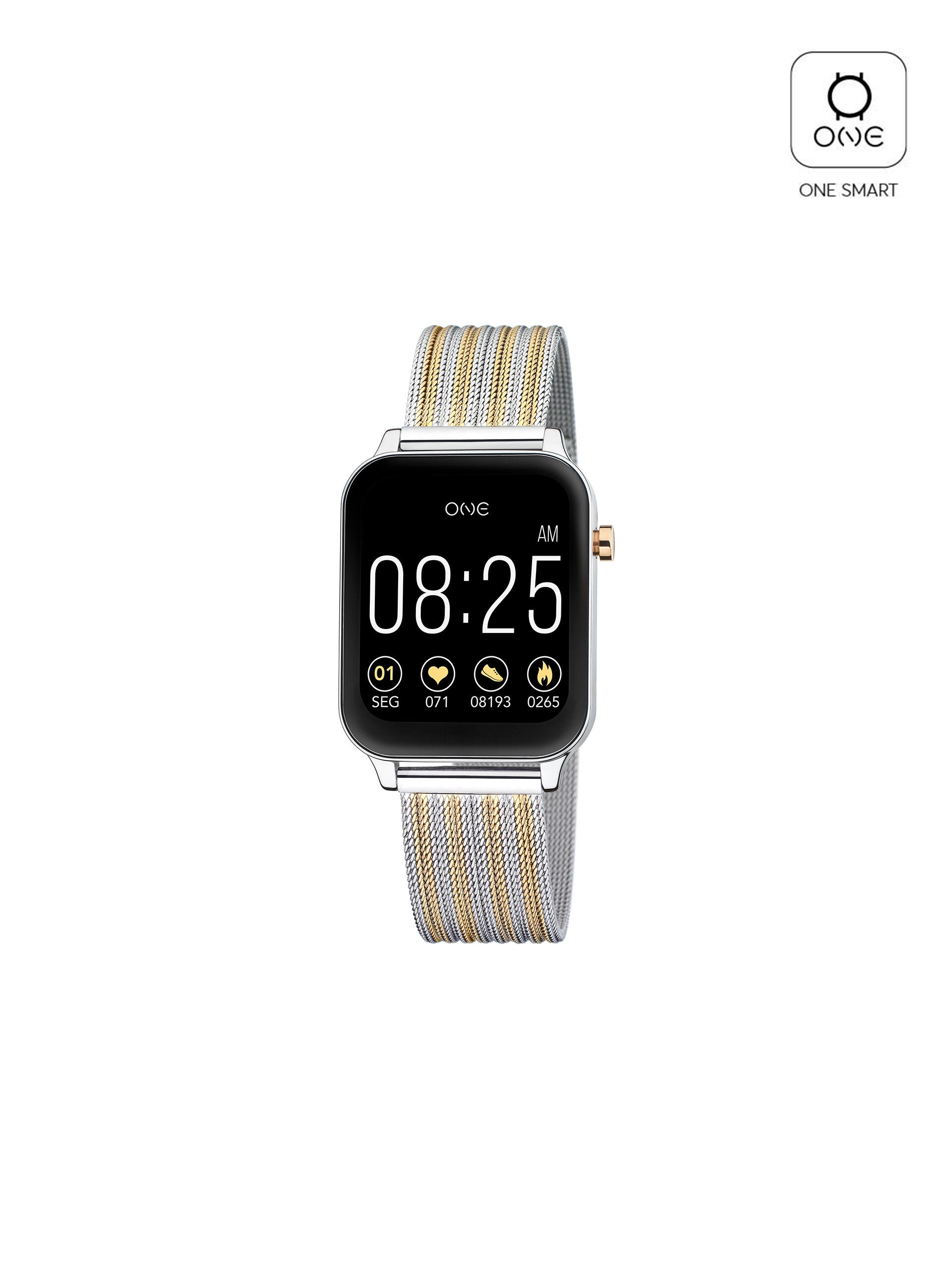Smartwatch One MagicCall Bicolor Mesh - OSW9626BM41L