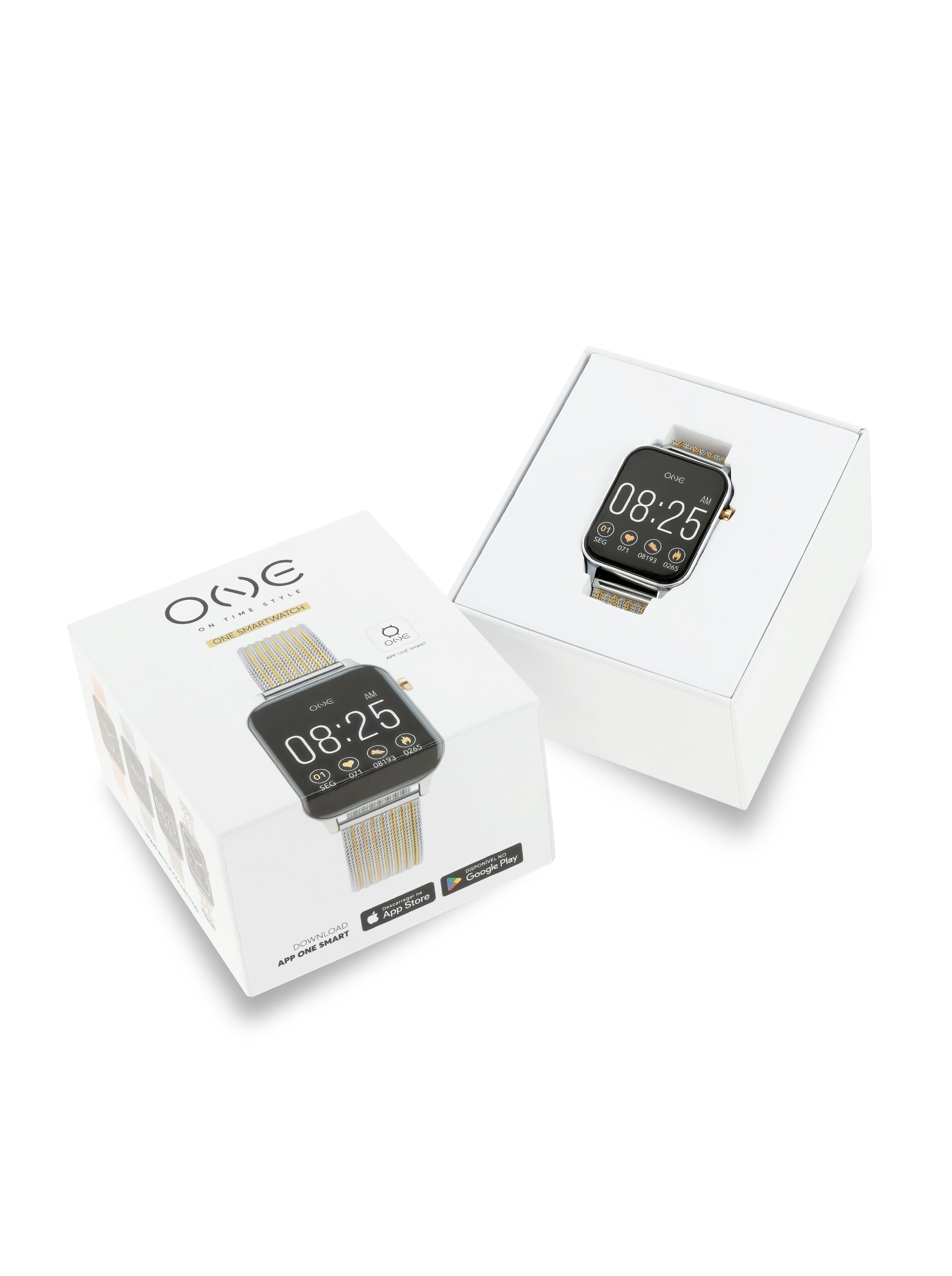 Smartwatch One MagicCall Bicolor Mesh - OSW9626BM41L