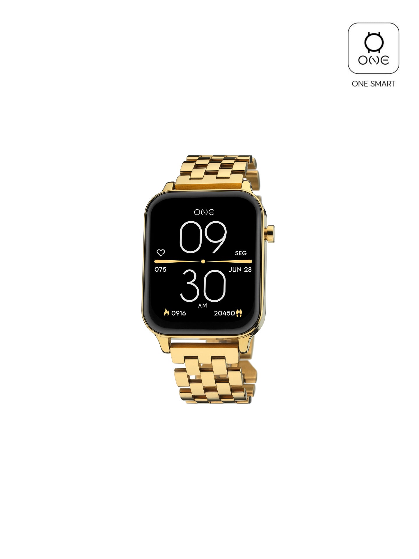 Smartwatch One MagicCall Gold Links - OSW9626GL52L