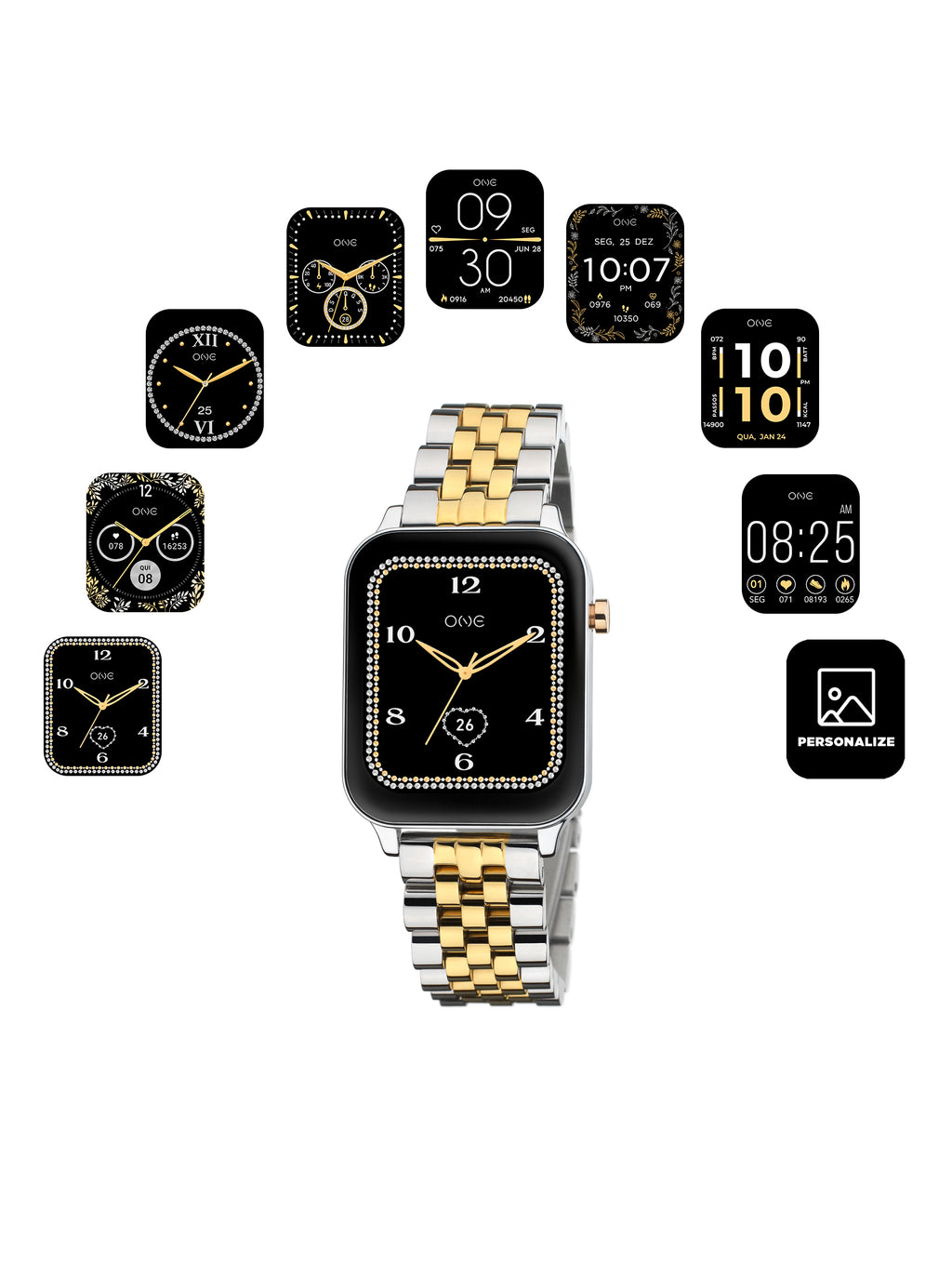 Smartwatch One MagicCall Bicolor - OSW9626SL42L