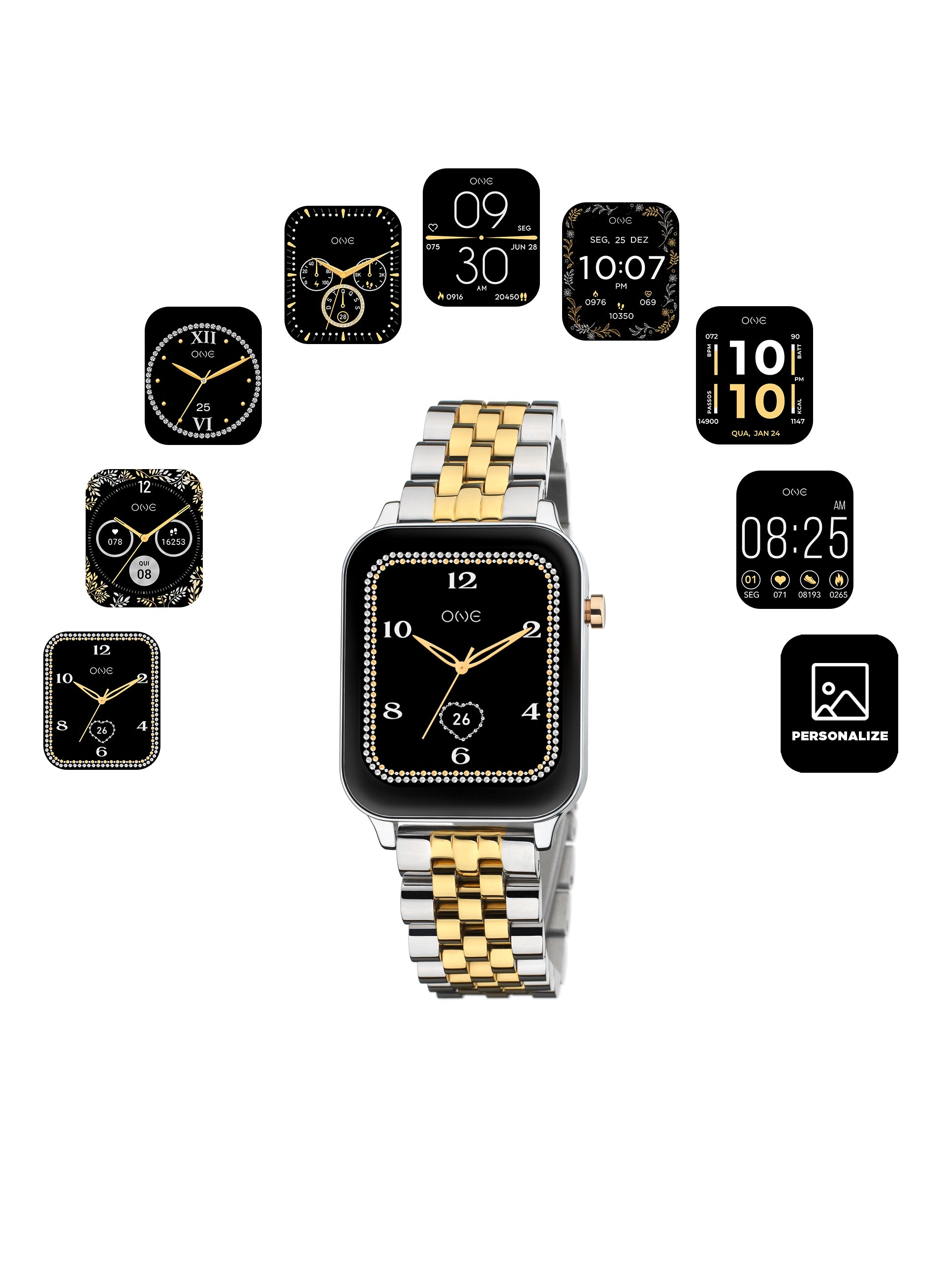Smartwatch One MagicCall Bicolor - OSW9626SL42L