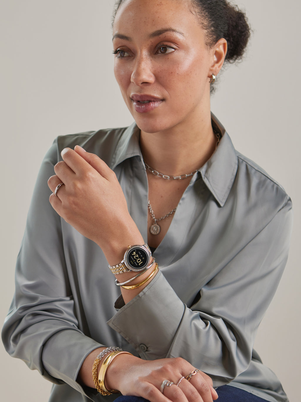 Smartwatch One Mini Spark Bicolor - OSW9810BL51L