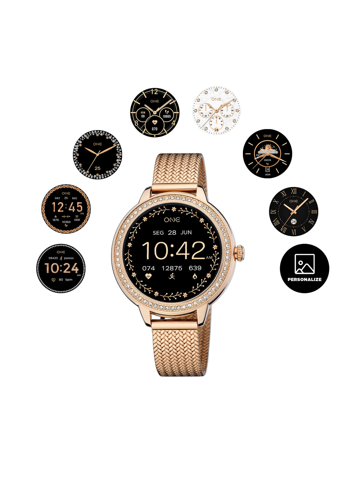 Smartwatch One Mini Spark Rosegold - OSW9811RM51L