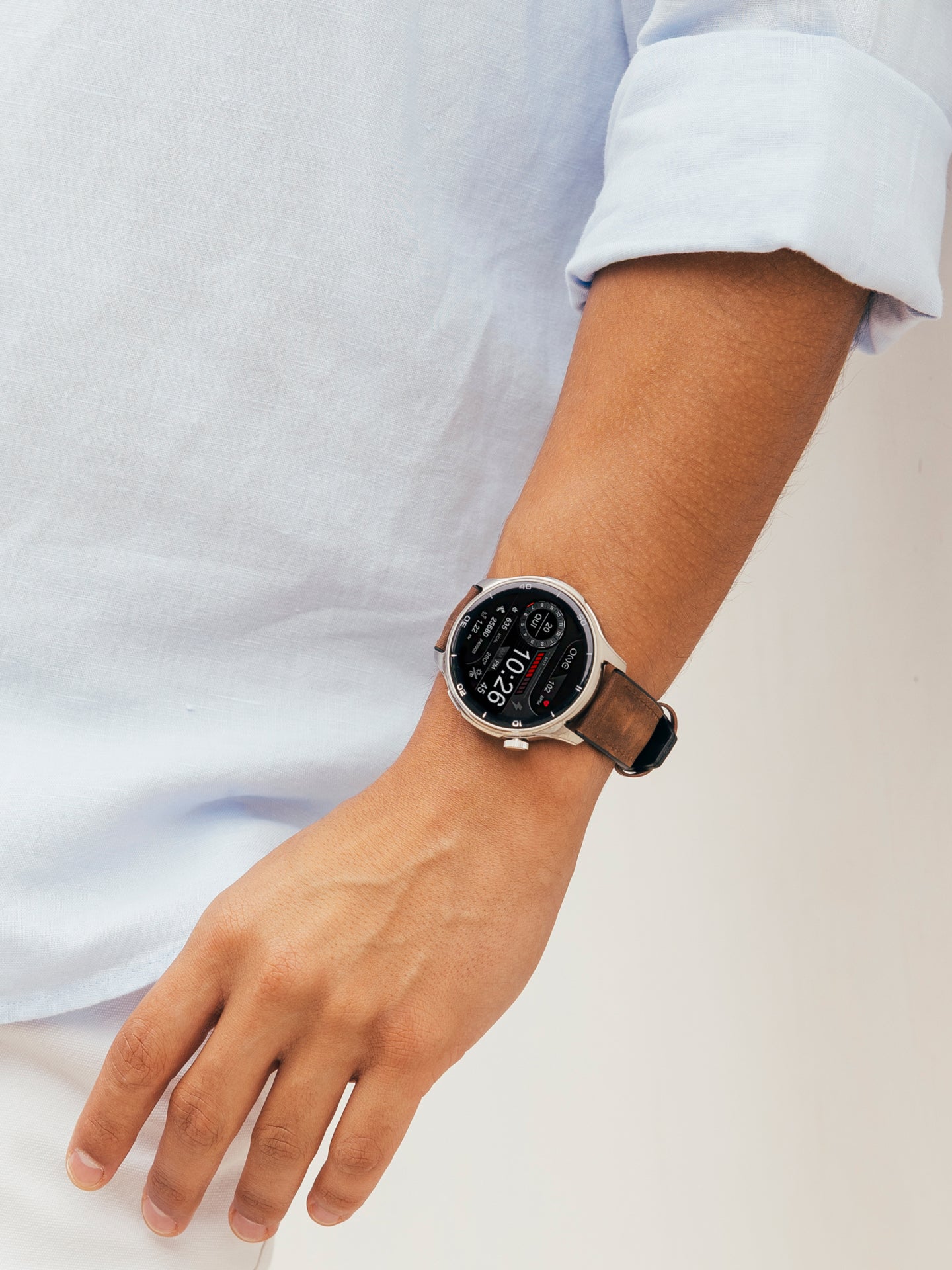 Smartwatch One Men Explorer GPS Brown - OSW9822BP51L