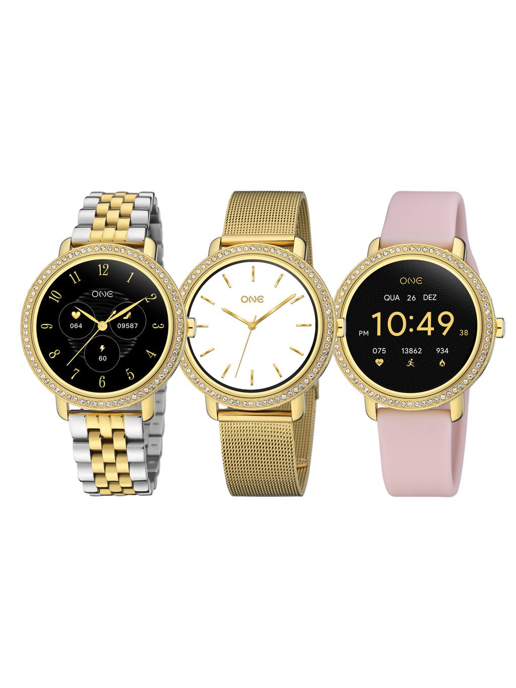 Box One Senhora Mini Spark Gold - OSW9859GB62L