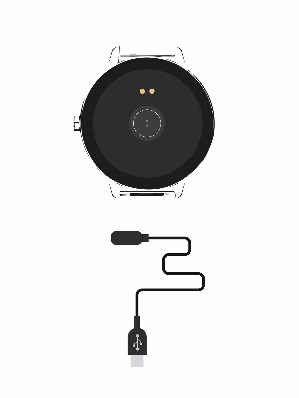 Carregador Smartwatch Gen 1 APP One Smart - OSWC01