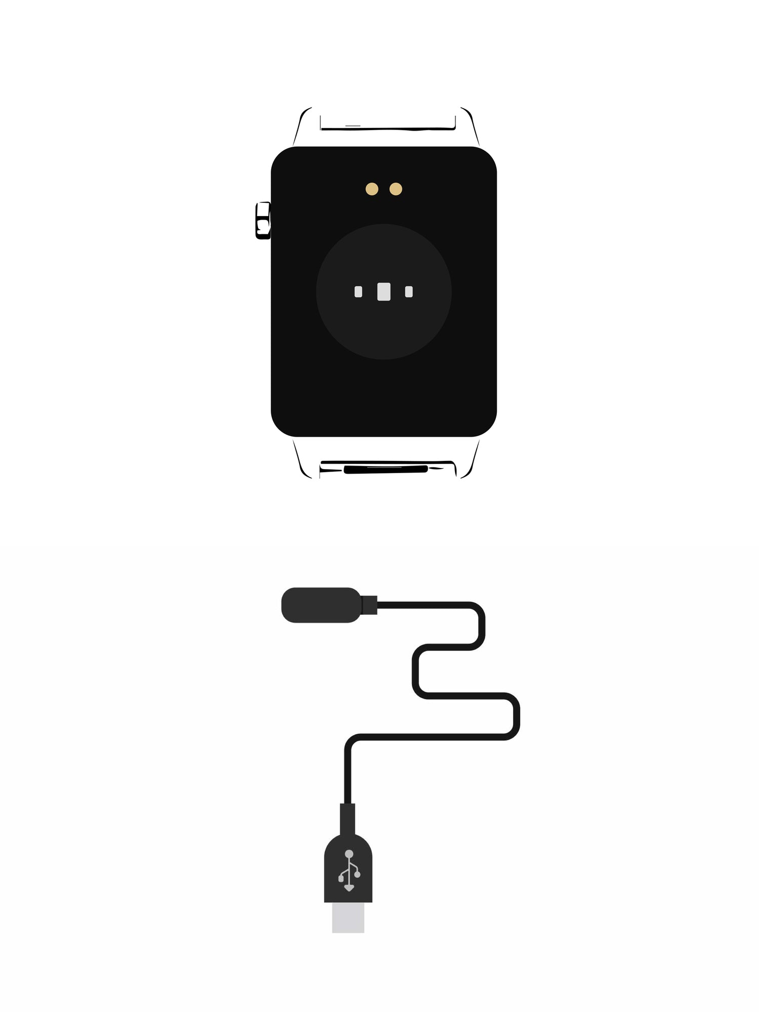 Carregador Smartwatch MagicCall APP One Smart - OSWC05