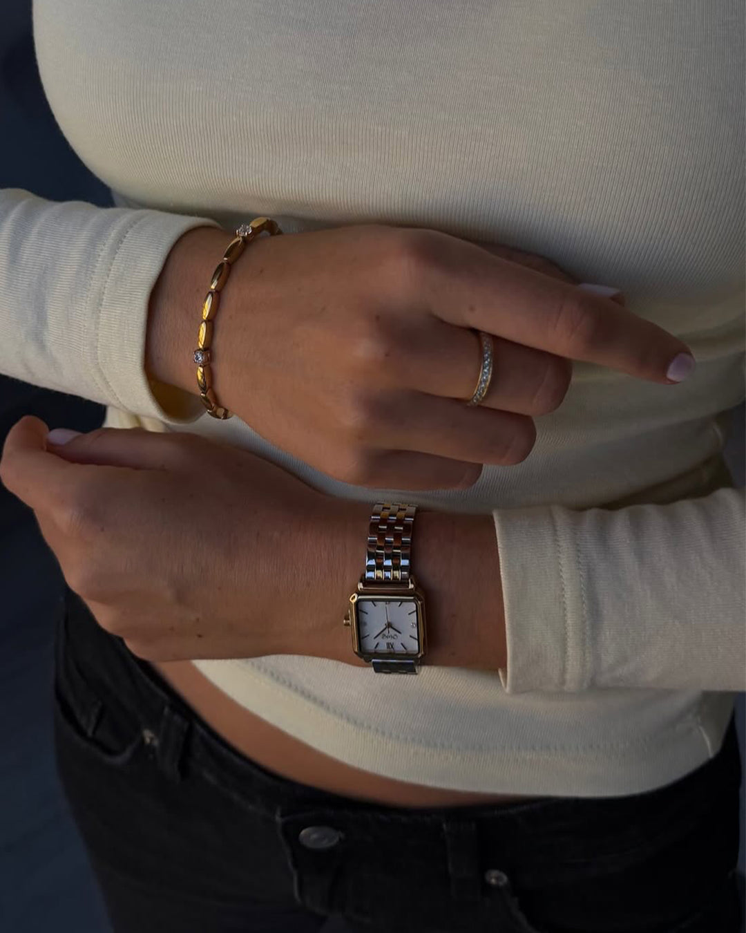 Pulsera One Dazzling Gold